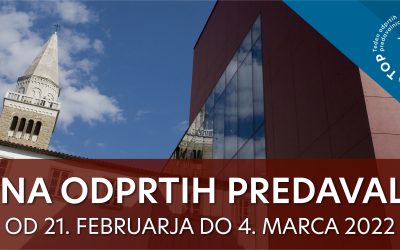 Teden odprtih predavalnic Univerze na Primorskem