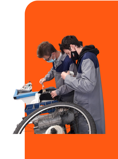 Recikliranje starega kolesa v kolo z električnim pogonom