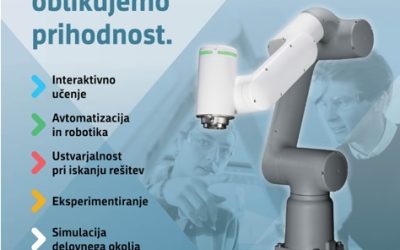 Robotska roka – Delimo znanje, oblikujemo prihodnost.
